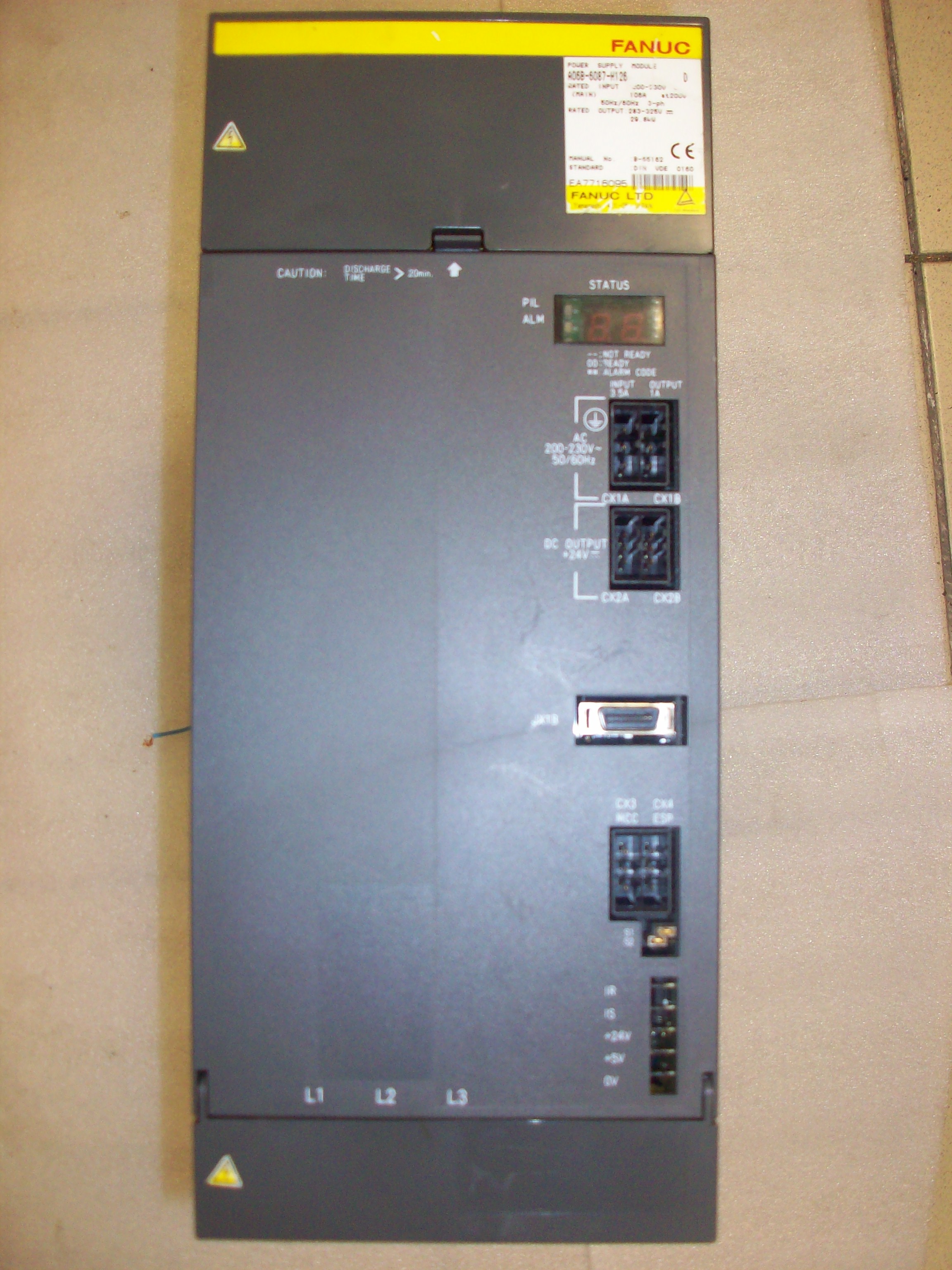 Fanuc Alimentation Alpha A06B-6087-H126