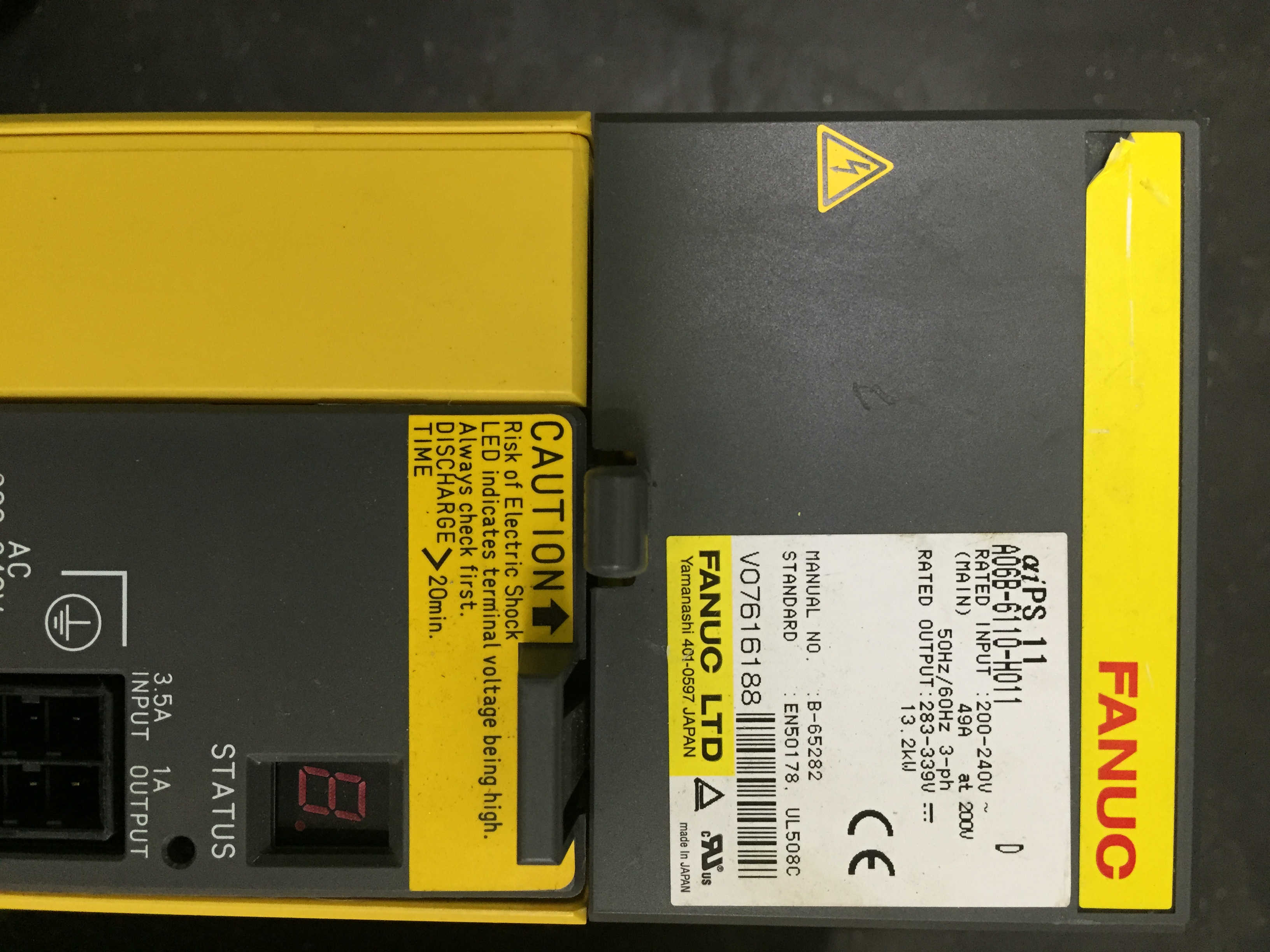 Fanuc Bloc Alimentation Version D A06B-6110-H011