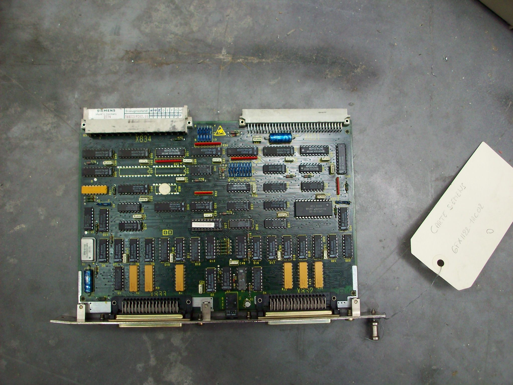 Siemens Carte PLC 6FX1122-1AC02